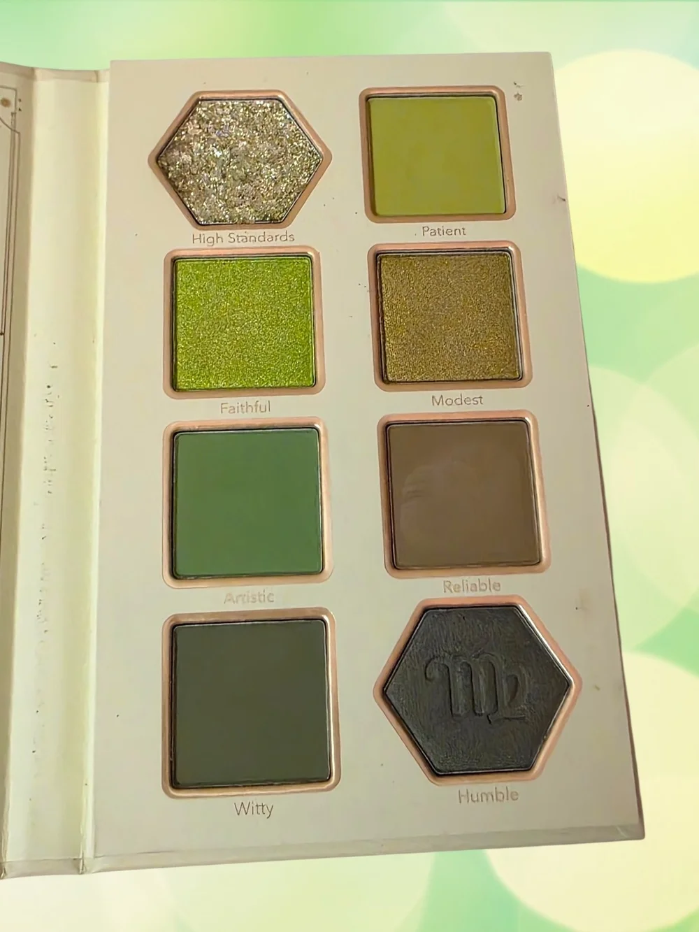 SHEGLAM NWT Virtuous Virgo Eyeshadow Palette Virgo Zodiac Eyeshadow Palette